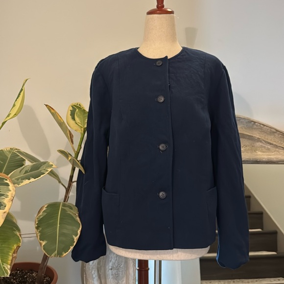 Pendleton Jackets & Blazers - **Pendleton Vintage Navy Virgin Wool Coat**